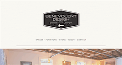 Desktop Screenshot of benevolentdesignco.com