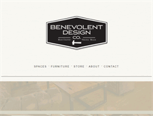 Tablet Screenshot of benevolentdesignco.com